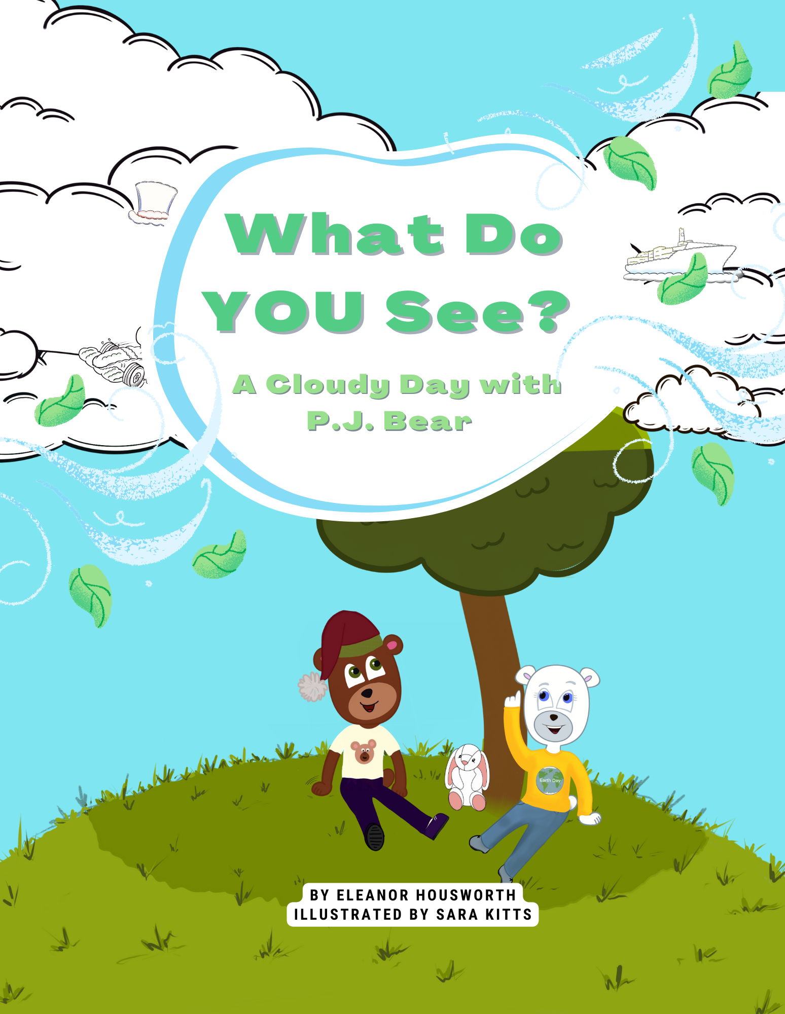 What Do You See? A Cloudy Day with P.J. Bear book cover